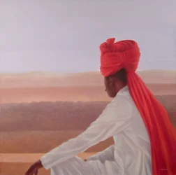 Garde du palais, Jaipur